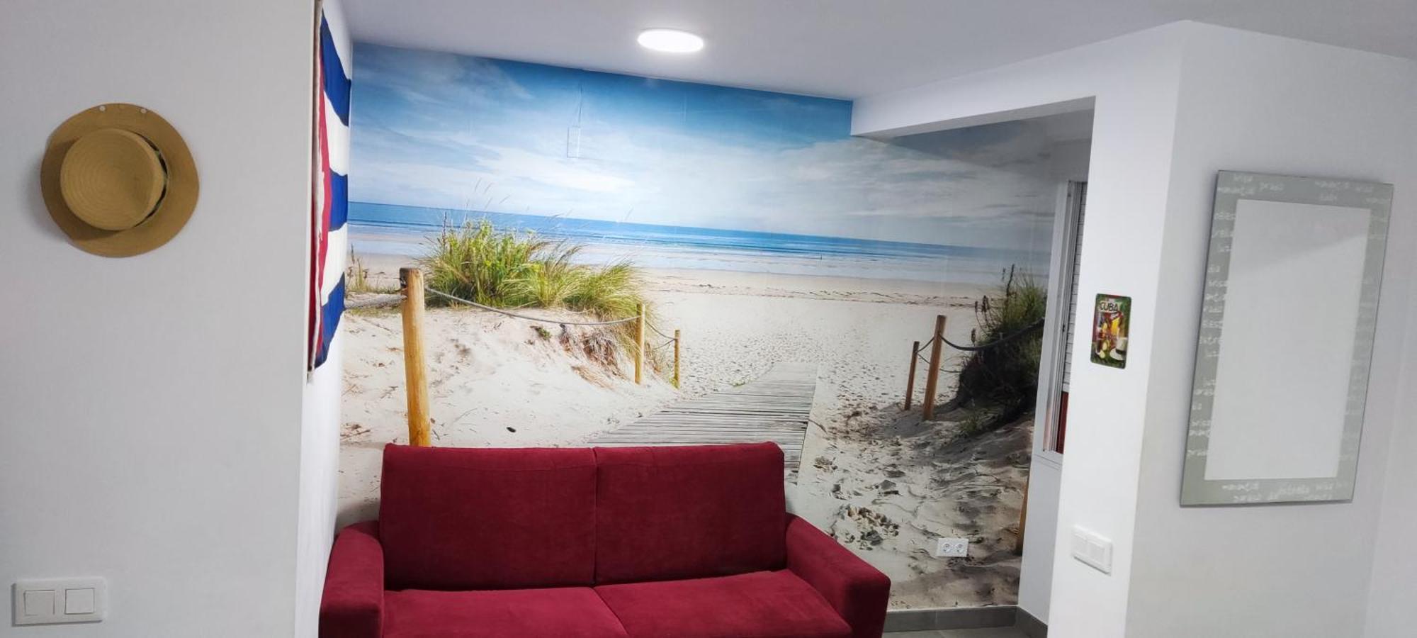 El Rinconcito Cubano En La Playa Apartment Almeria Ngoại thất bức ảnh